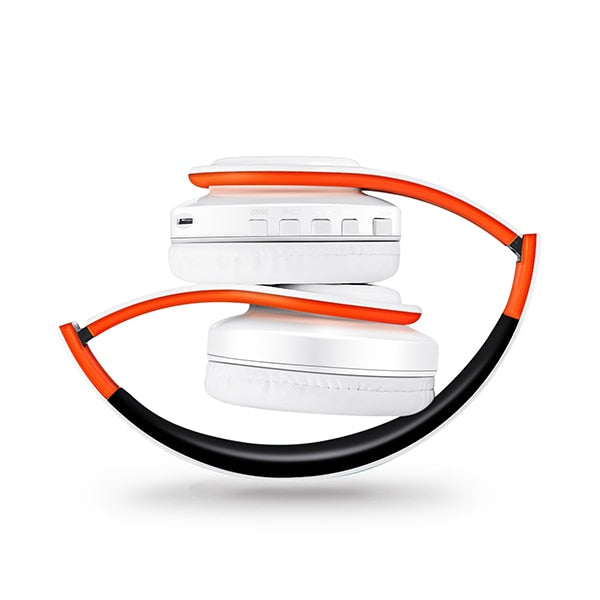 Best Headphones Wireless Earphones with Microphone Digital Stereo Bluetooth Headset Card MP3 Player FM Radio Music for All