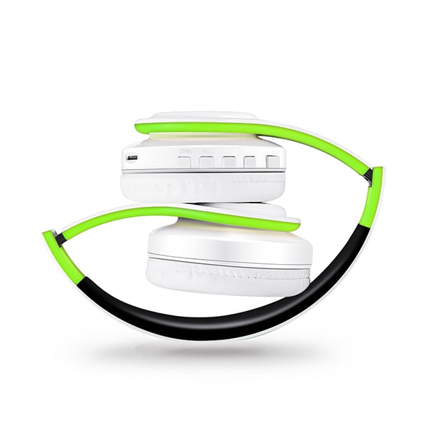 Best Headphones Wireless Earphones with Microphone Digital Stereo Bluetooth Headset Card MP3 Player FM Radio Music for All