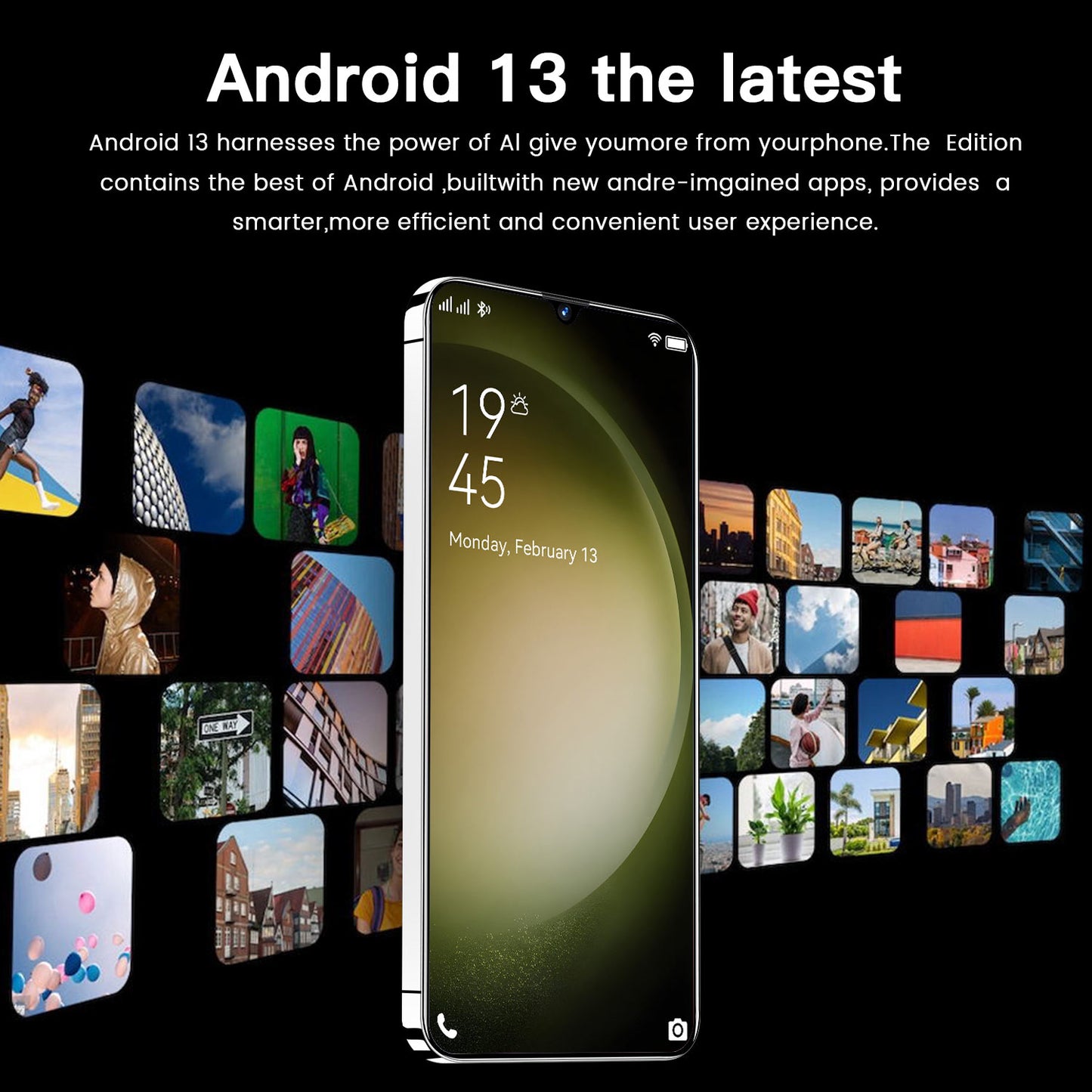 New S23 Ultra 5g Smartphone 7.0Inch 4G telefone 6800mAh 16G+1TB Cell phones HD Camera 5G Unlock Android 13 Mobile Phones