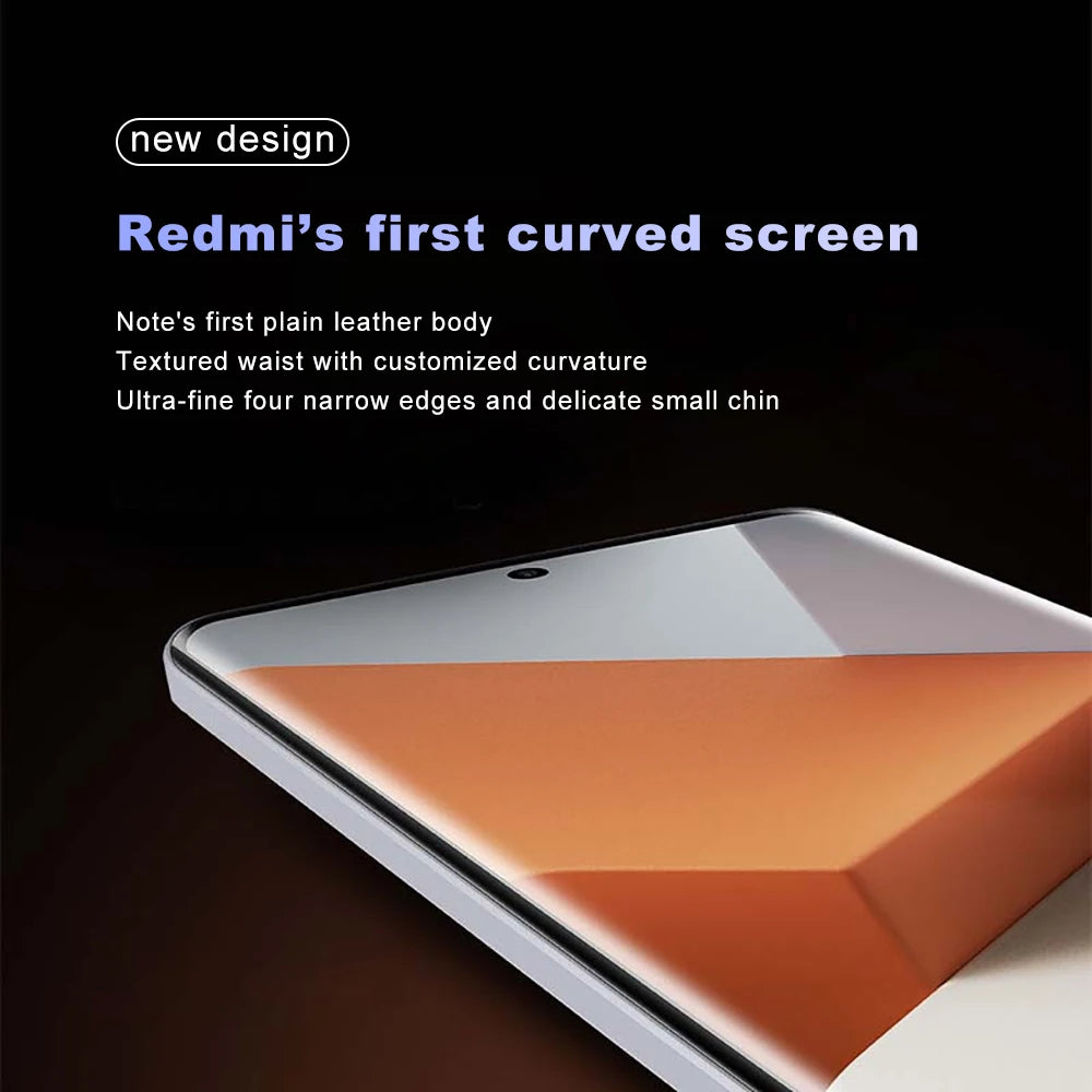 Chinese Rom Xiaomi Redmi Note 13 Pro+ 5G 6.67" 1.5K 120Hz MediaTek7200-Ultra 5000mAh Battery 120W Fast Charging 200 MP