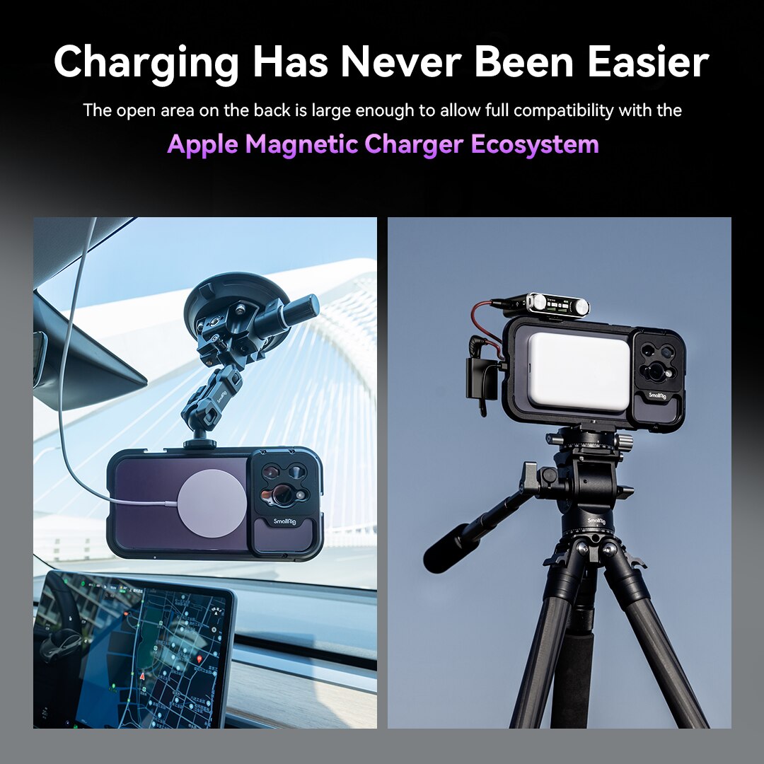 SmallRig Mobile Video Solutions for iPhone 14 Pro /14 Pro Max SmartPhone Cage for iPhone 14 Pro /14 Pro Max for Videography