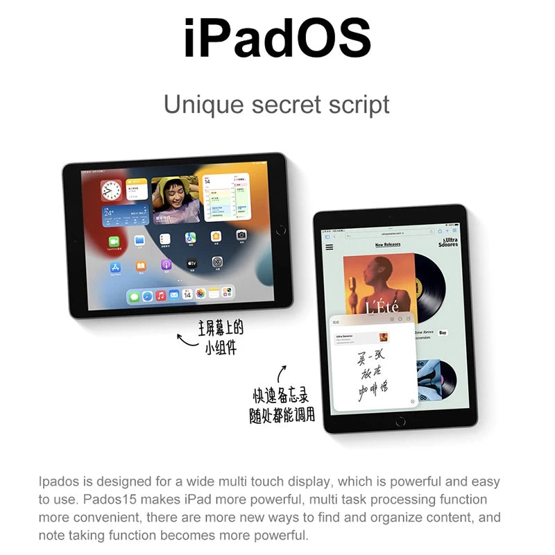 IPad 9 10.2-inch tablet computer A13 bionic chip, 12 megapixel ultra wide-angle camera for retina display, office entertainment