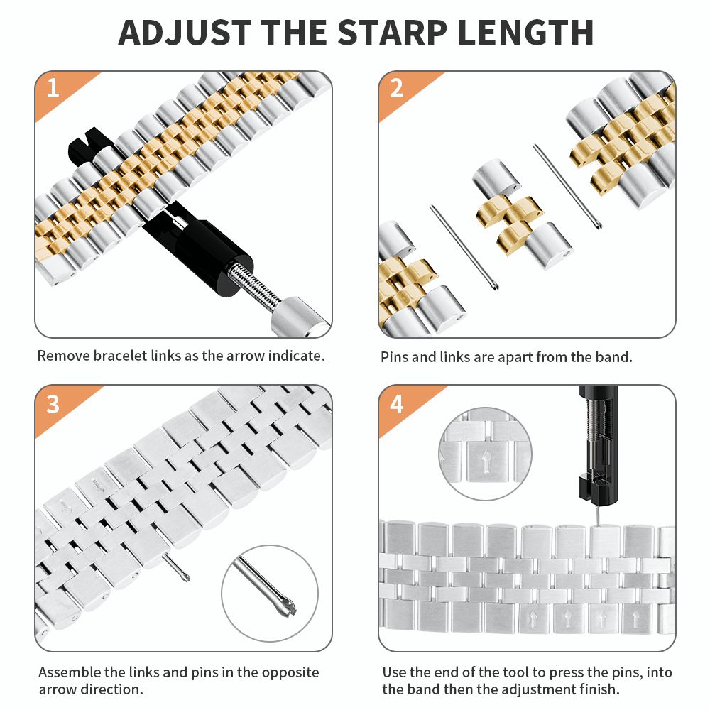 Metal Strap for Apple Watch Band 44mm 45mm 41mm 40mm 42mm 38mm Stainless Steel Wristband Correa iWatch 7 6 5 4 3 SE 8 Ultra 49mm