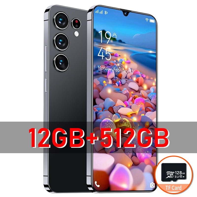New S23 Ultra 5g Smartphone 7.0Inch 4G telefone 6800mAh 16G+1TB Cell phones HD Camera 5G Unlock Android 13 Mobile Phones