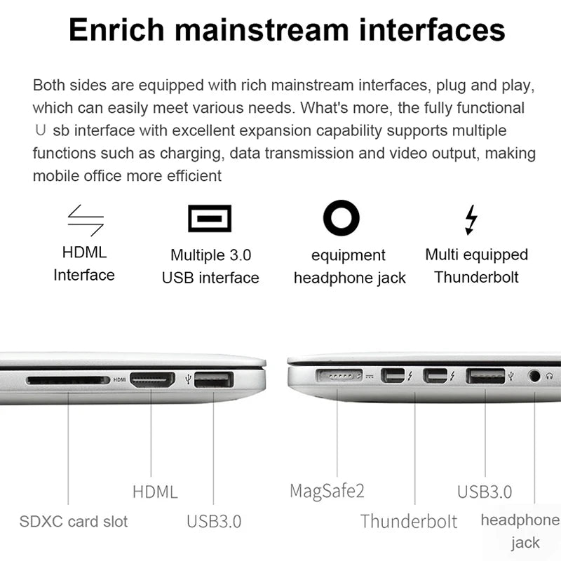 MacBook air 13 inch retina laptop, business, portable office, learning, design, i7-2.2/8G-512G, original and genuine