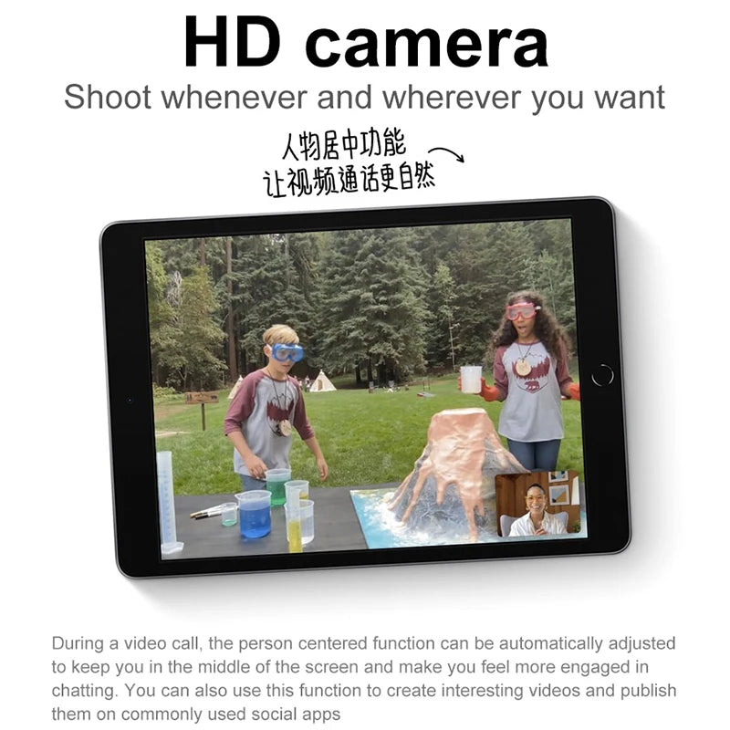 IPad 9 10.2-inch tablet computer A13 bionic chip, 12 megapixel ultra wide-angle camera for retina display, office entertainment