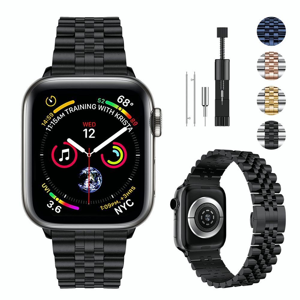 Metal Strap for Apple Watch Band 44mm 45mm 41mm 40mm 42mm 38mm Stainless Steel Wristband Correa iWatch 7 6 5 4 3 SE 8 Ultra 49mm