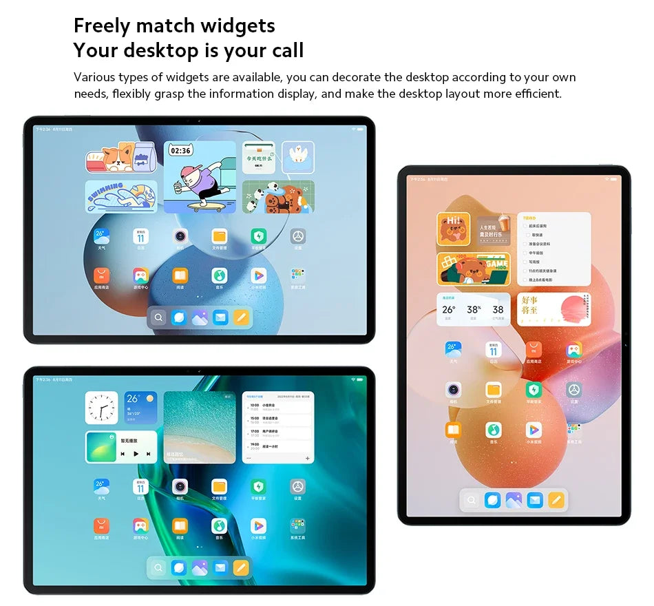 2023 New Tablet Android Mi Pad 6 Snapdragon 870 11 Inch Global Version Tablets PC 5G Dual SIM Card or WIFI Google Play Tablette
