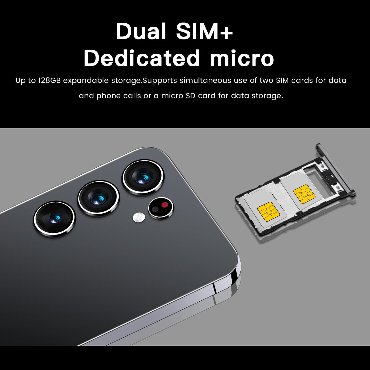 New S23 Ultra 5g Smartphone 7.0Inch 4G telefone 6800mAh 16G+1TB Cell phones HD Camera 5G Unlock Android 13 Mobile Phones