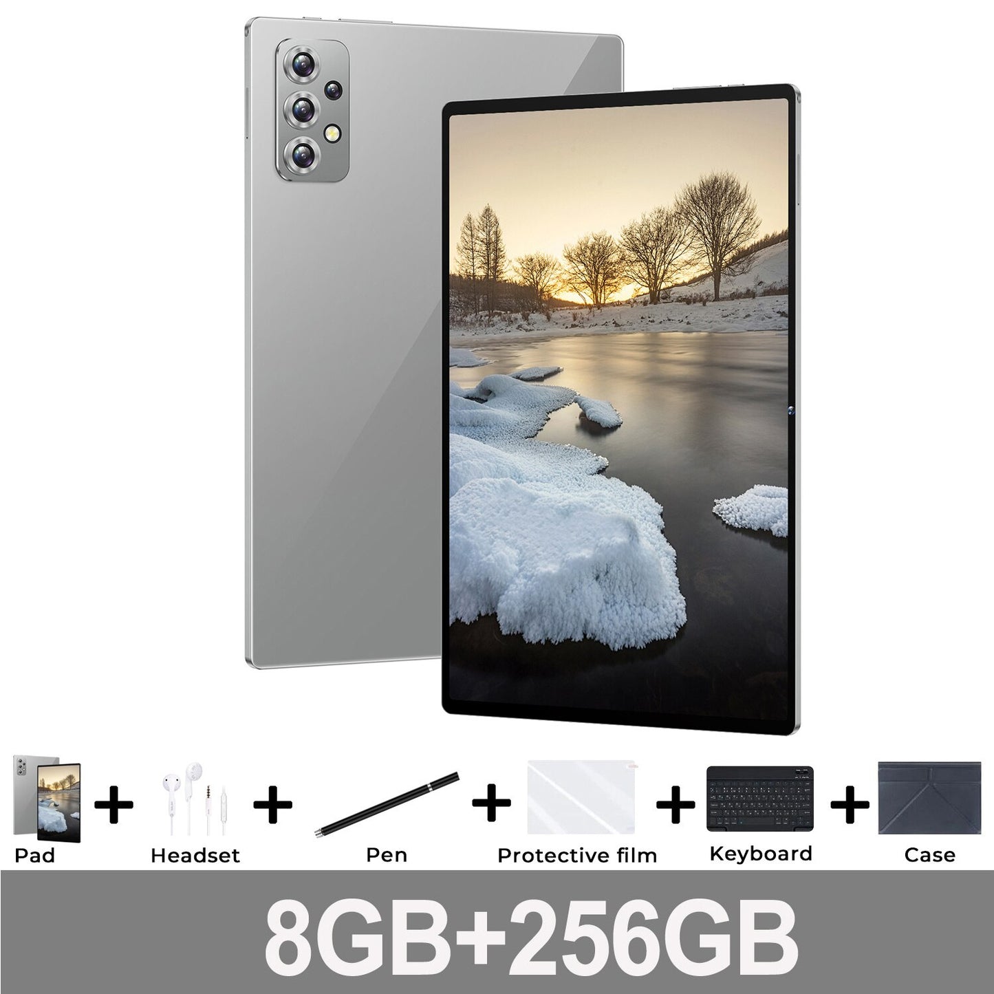 2023 Tablet Android Pad 5 Pro 10.1 Inch HD 16G+512GB Global Tablette For Laptop 5G Dual SIM Card or WIFI Google Play Tablets PC