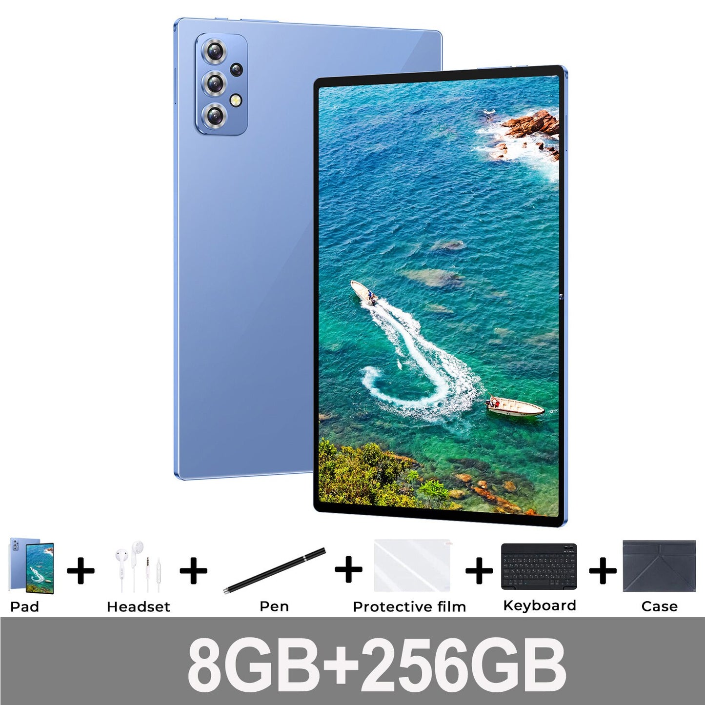 2023 Tablet Android Pad 5 Pro 10.1 Inch HD 16G+512GB Global Tablette For Laptop 5G Dual SIM Card or WIFI Google Play Tablets PC