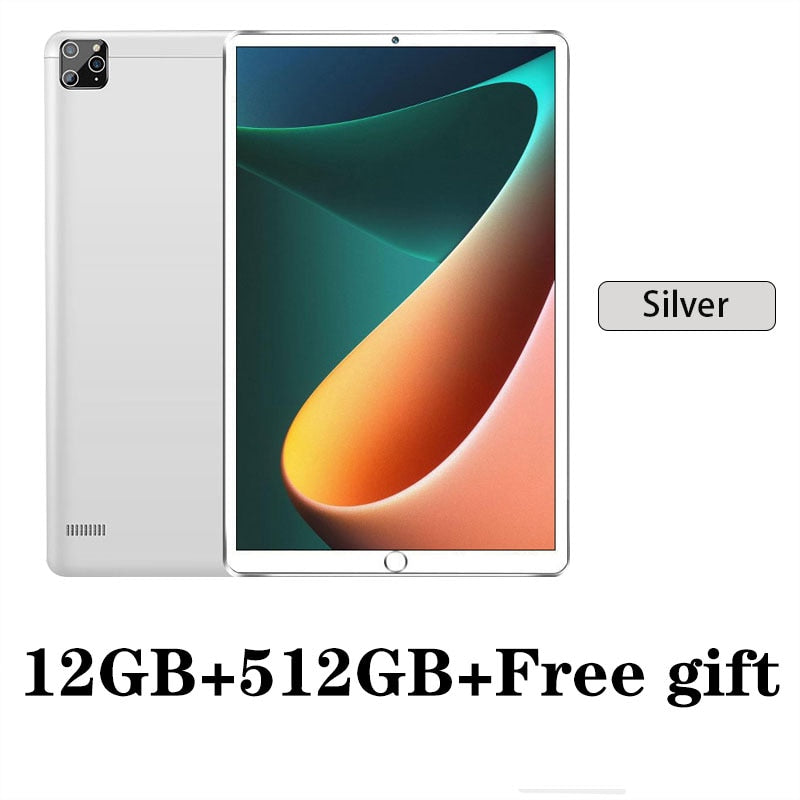 Global Version Tablet Pad 5 Pro Max 12GB+512GB 10 Inch LCD Screen Windows Tablet Android Tablet Pc 5G WiFi Tablet Snapdragon