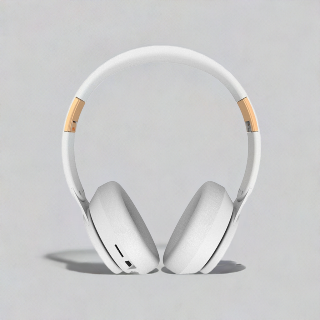 07S Folding Sports Computer Games Wireless Bluetooth V5.0 Headset with Mic (White)